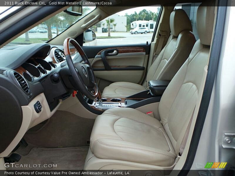 Gold Mist Metallic / Cashmere/Cocoa 2011 Buick Enclave CXL