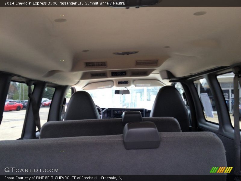 Summit White / Neutral 2014 Chevrolet Express 3500 Passenger LT