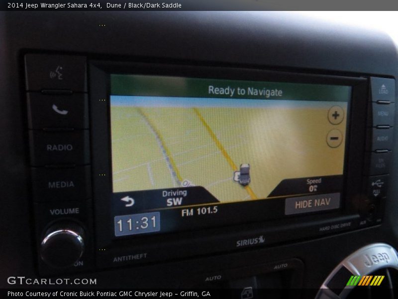 Dune / Black/Dark Saddle 2014 Jeep Wrangler Sahara 4x4