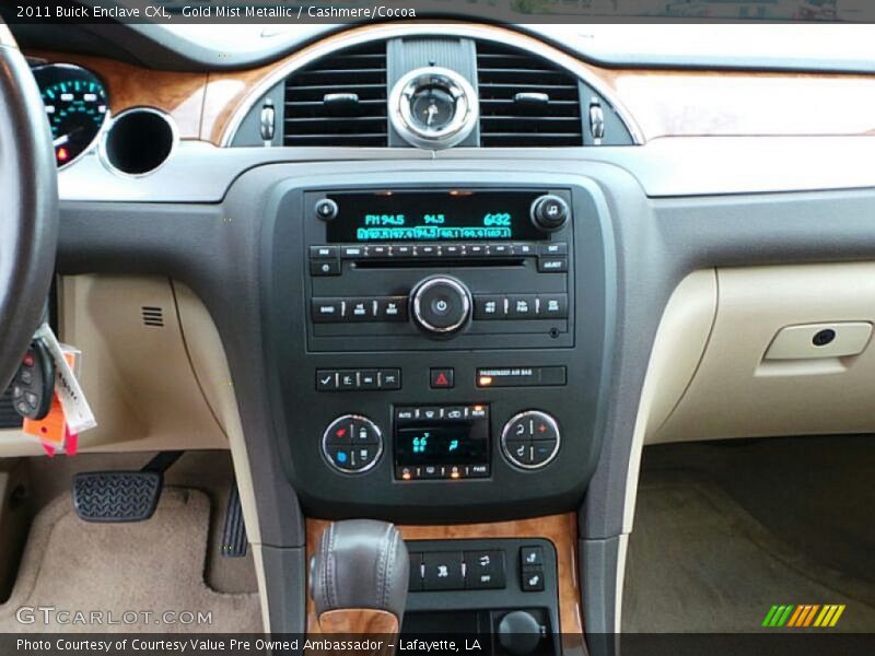 Gold Mist Metallic / Cashmere/Cocoa 2011 Buick Enclave CXL