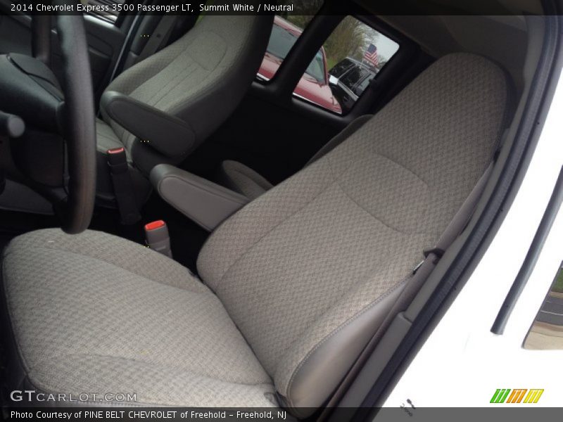 Summit White / Neutral 2014 Chevrolet Express 3500 Passenger LT