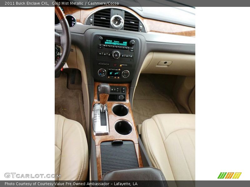 Gold Mist Metallic / Cashmere/Cocoa 2011 Buick Enclave CXL