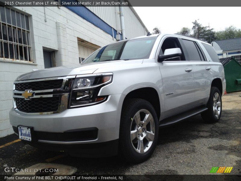 Silver Ice Metallic / Jet Black/Dark Ash 2015 Chevrolet Tahoe LT 4WD