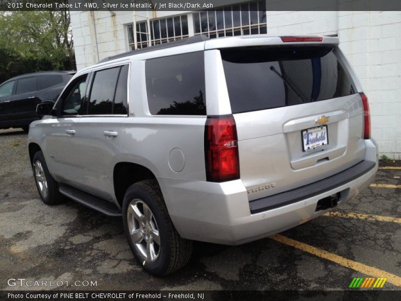 Silver Ice Metallic / Jet Black/Dark Ash 2015 Chevrolet Tahoe LT 4WD
