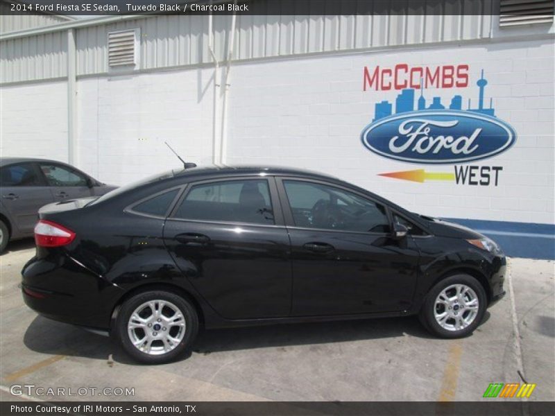 Tuxedo Black / Charcoal Black 2014 Ford Fiesta SE Sedan