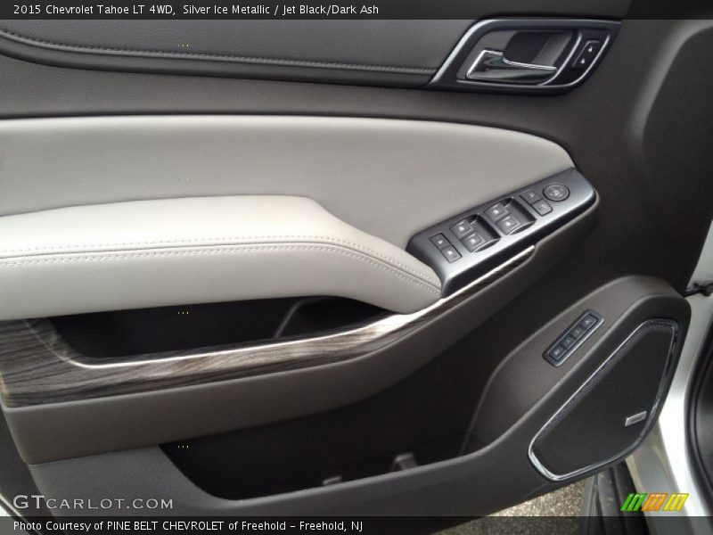 Silver Ice Metallic / Jet Black/Dark Ash 2015 Chevrolet Tahoe LT 4WD