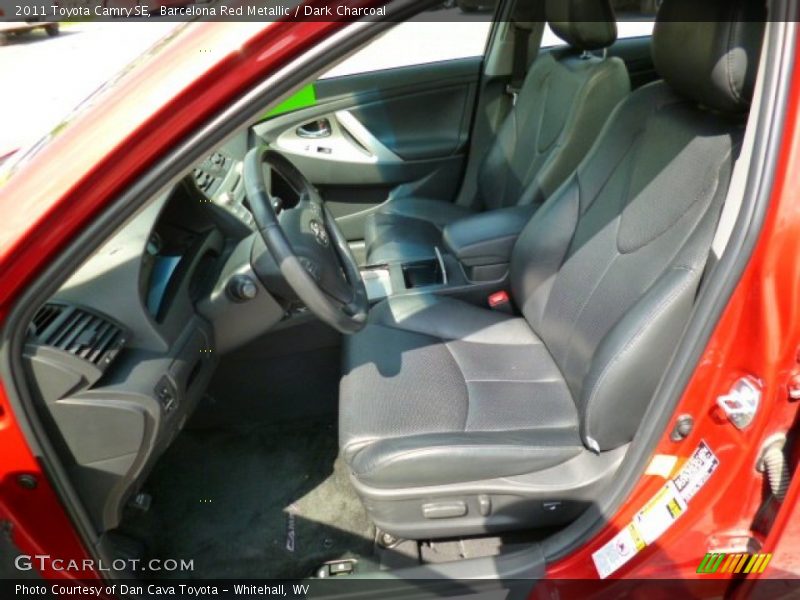Barcelona Red Metallic / Dark Charcoal 2011 Toyota Camry SE