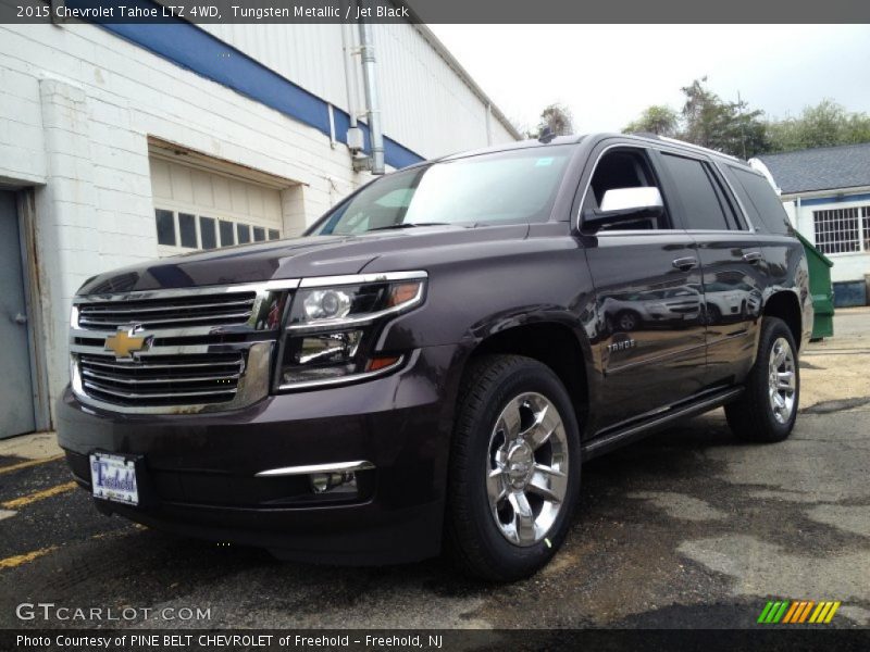 Tungsten Metallic / Jet Black 2015 Chevrolet Tahoe LTZ 4WD