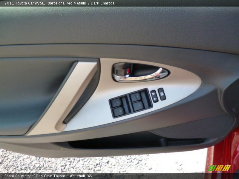 Barcelona Red Metallic / Dark Charcoal 2011 Toyota Camry SE
