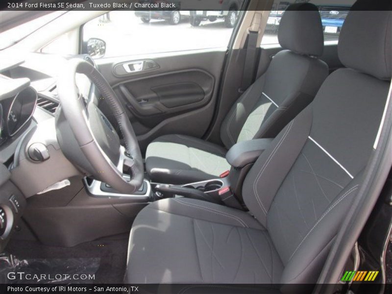 Tuxedo Black / Charcoal Black 2014 Ford Fiesta SE Sedan