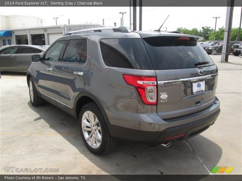 Sterling Gray / Charcoal Black 2014 Ford Explorer XLT