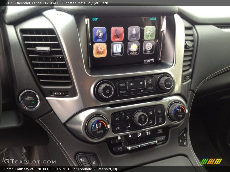 Tungsten Metallic / Jet Black 2015 Chevrolet Tahoe LTZ 4WD