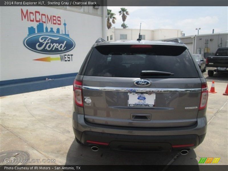 Sterling Gray / Charcoal Black 2014 Ford Explorer XLT