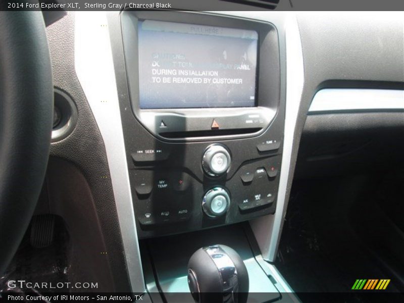 Sterling Gray / Charcoal Black 2014 Ford Explorer XLT