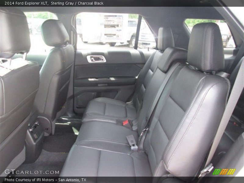 Sterling Gray / Charcoal Black 2014 Ford Explorer XLT