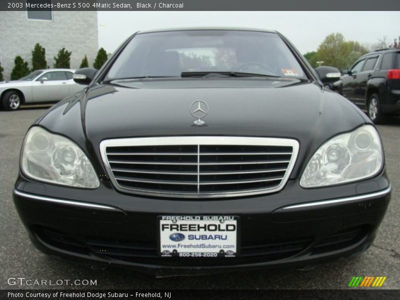 Black / Charcoal 2003 Mercedes-Benz S 500 4Matic Sedan
