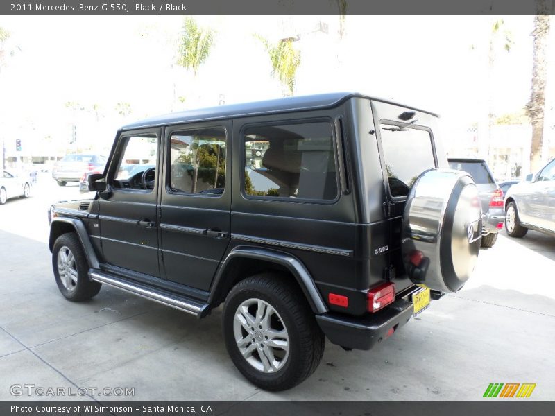 Black / Black 2011 Mercedes-Benz G 550