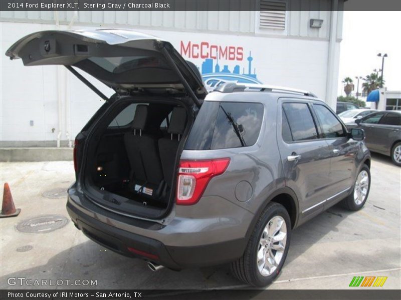 Sterling Gray / Charcoal Black 2014 Ford Explorer XLT