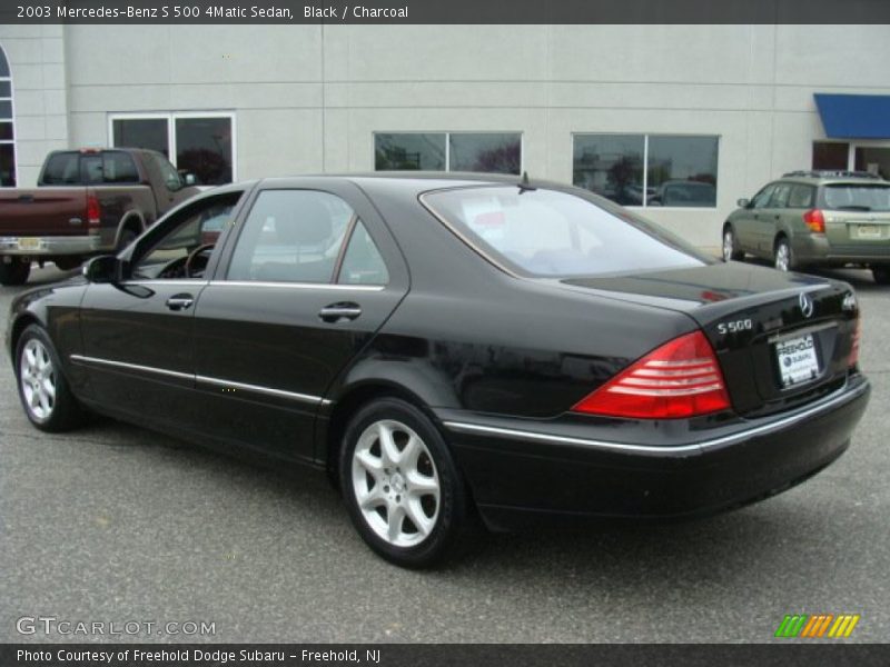 Black / Charcoal 2003 Mercedes-Benz S 500 4Matic Sedan
