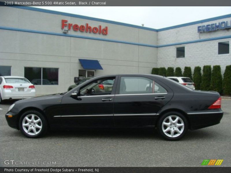 Black / Charcoal 2003 Mercedes-Benz S 500 4Matic Sedan