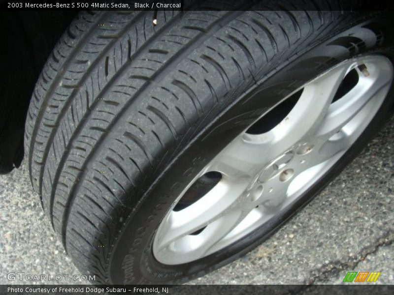 Black / Charcoal 2003 Mercedes-Benz S 500 4Matic Sedan