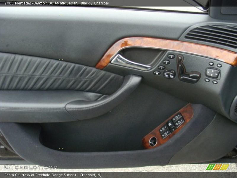 Black / Charcoal 2003 Mercedes-Benz S 500 4Matic Sedan