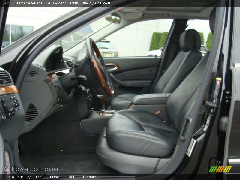 Black / Charcoal 2003 Mercedes-Benz S 500 4Matic Sedan