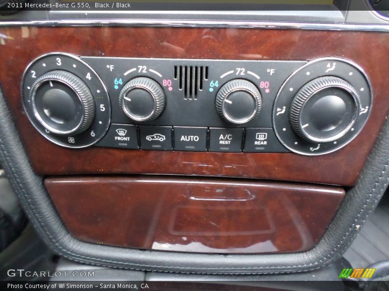 Black / Black 2011 Mercedes-Benz G 550
