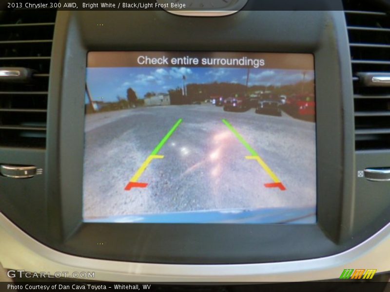 Bright White / Black/Light Frost Beige 2013 Chrysler 300 AWD