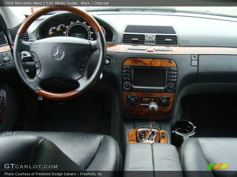 Black / Charcoal 2003 Mercedes-Benz S 500 4Matic Sedan