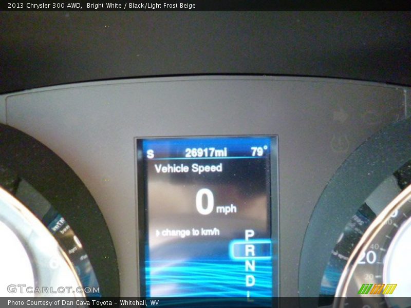 Bright White / Black/Light Frost Beige 2013 Chrysler 300 AWD