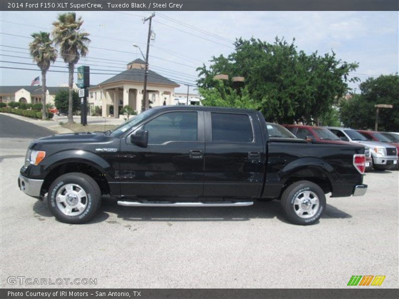 Tuxedo Black / Steel Grey 2014 Ford F150 XLT SuperCrew