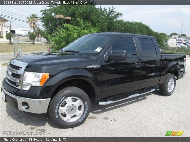 Tuxedo Black / Steel Grey 2014 Ford F150 XLT SuperCrew