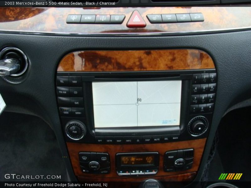 Black / Charcoal 2003 Mercedes-Benz S 500 4Matic Sedan