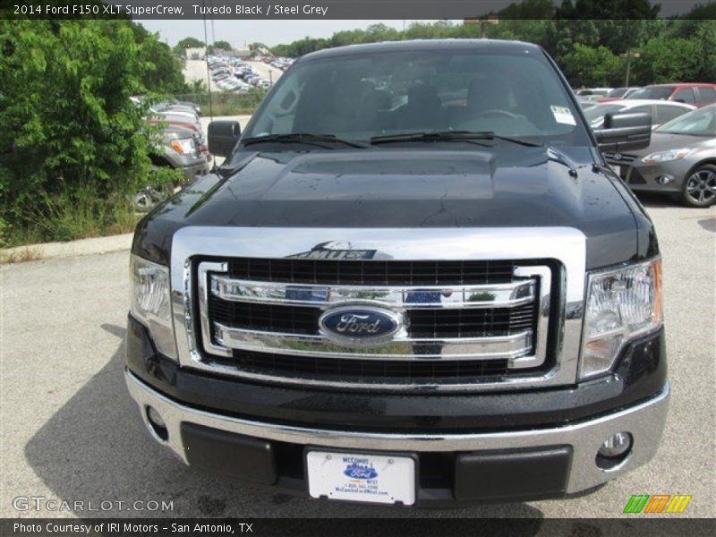 Tuxedo Black / Steel Grey 2014 Ford F150 XLT SuperCrew