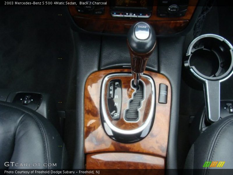 Black / Charcoal 2003 Mercedes-Benz S 500 4Matic Sedan