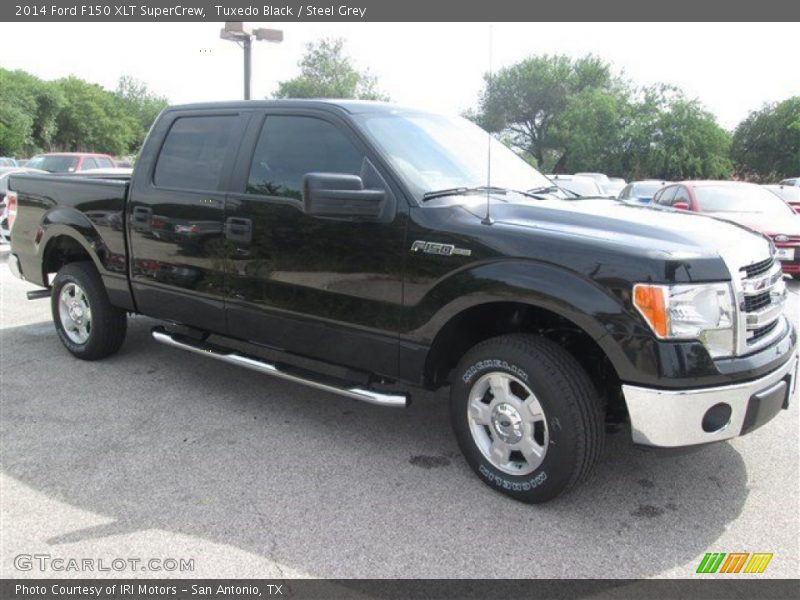 Tuxedo Black / Steel Grey 2014 Ford F150 XLT SuperCrew
