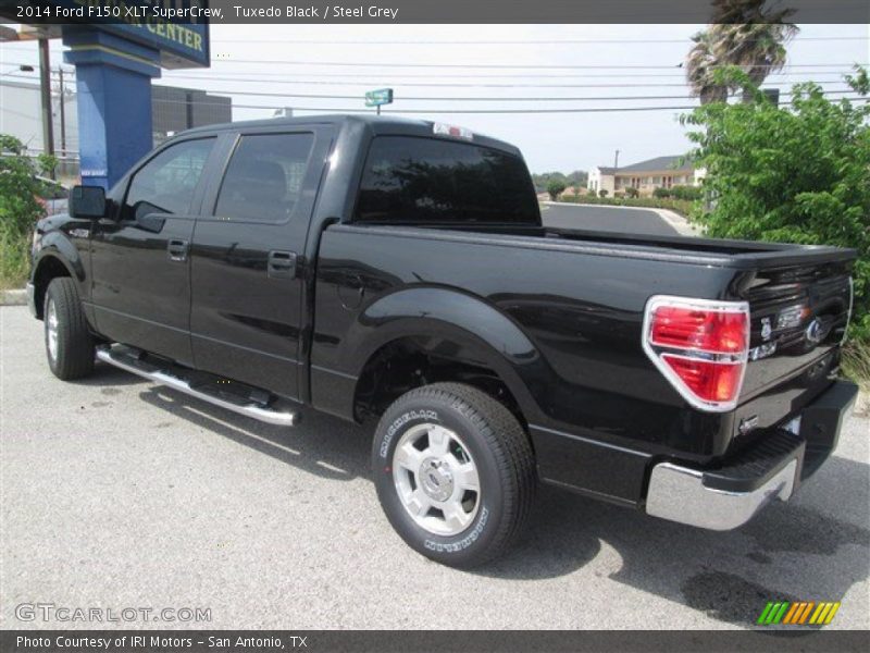 Tuxedo Black / Steel Grey 2014 Ford F150 XLT SuperCrew