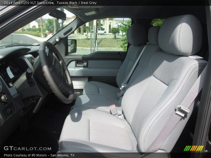 Tuxedo Black / Steel Grey 2014 Ford F150 XLT SuperCrew