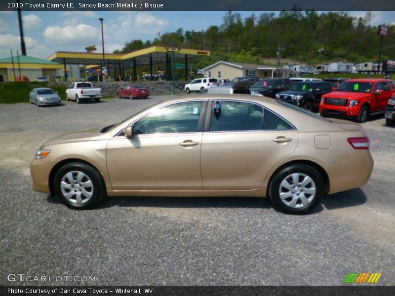 Sandy Beach Metallic / Bisque 2010 Toyota Camry LE