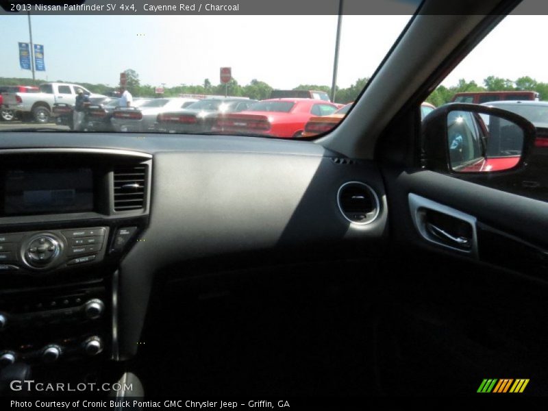 Cayenne Red / Charcoal 2013 Nissan Pathfinder SV 4x4