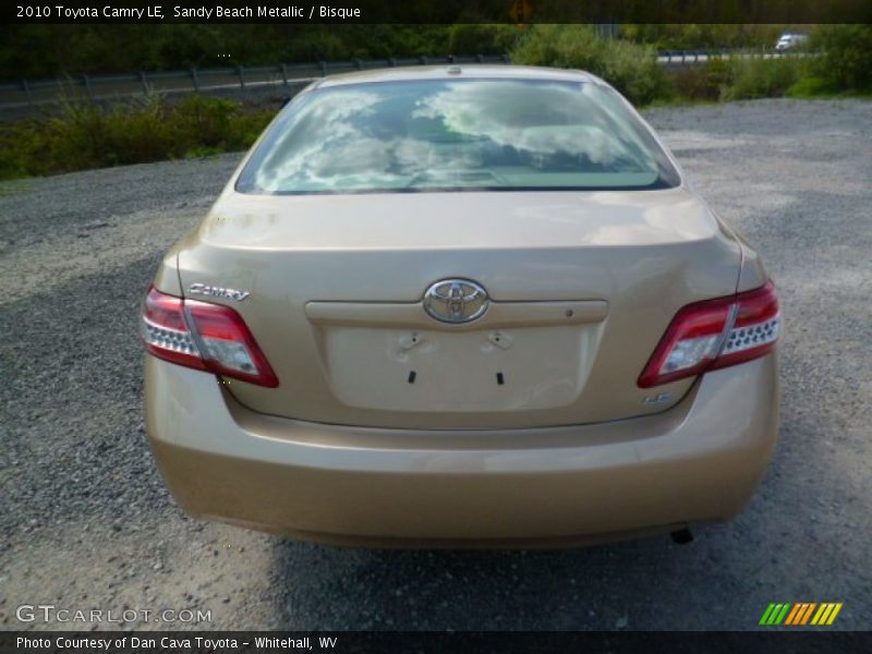 Sandy Beach Metallic / Bisque 2010 Toyota Camry LE