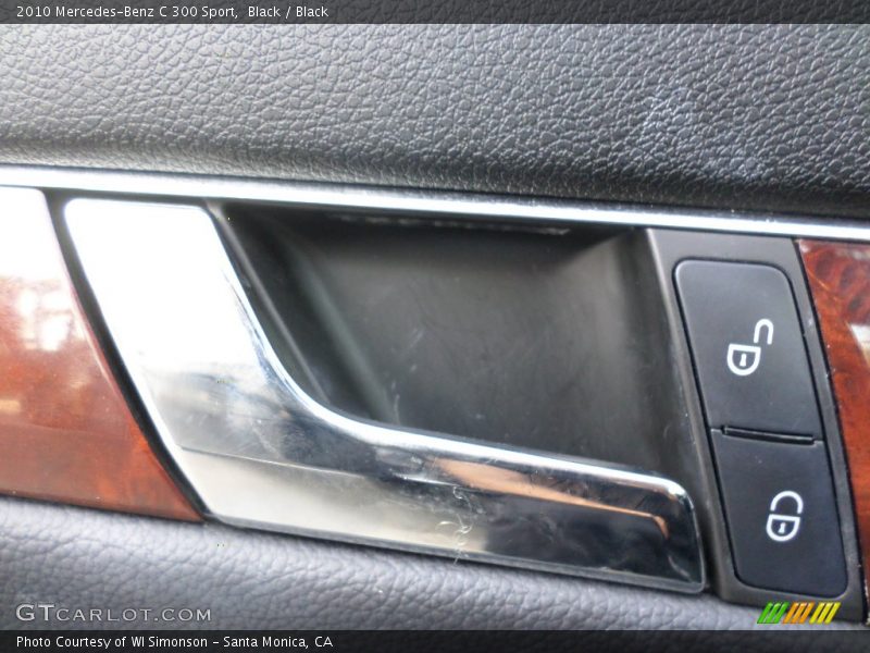 Black / Black 2010 Mercedes-Benz C 300 Sport