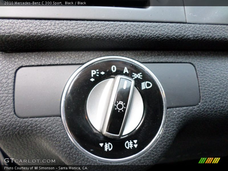 Black / Black 2010 Mercedes-Benz C 300 Sport