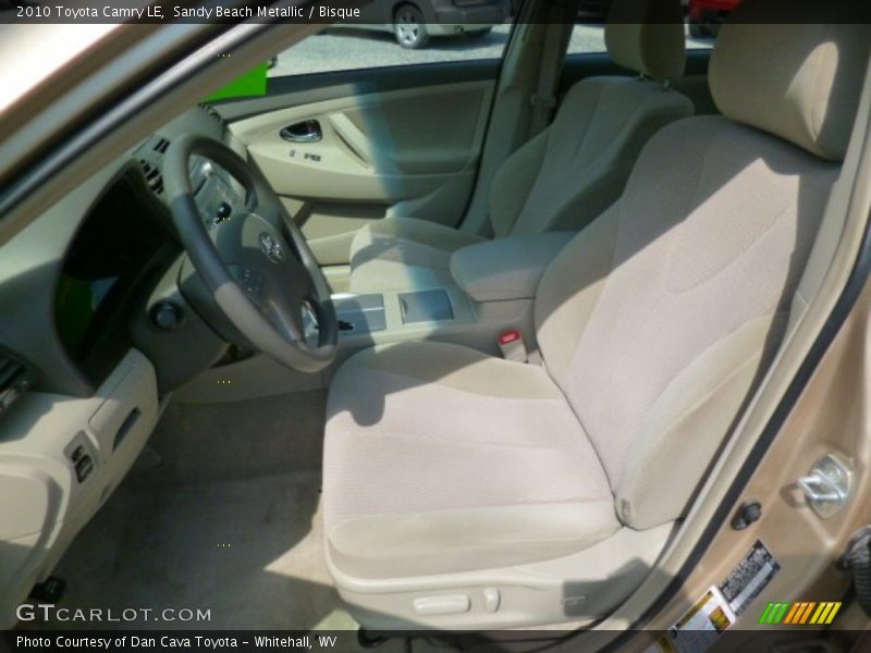 Sandy Beach Metallic / Bisque 2010 Toyota Camry LE