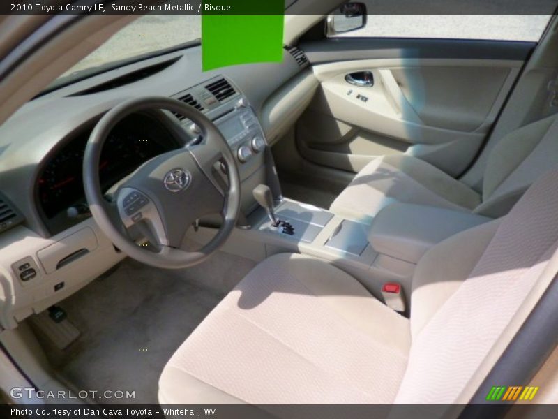 Sandy Beach Metallic / Bisque 2010 Toyota Camry LE