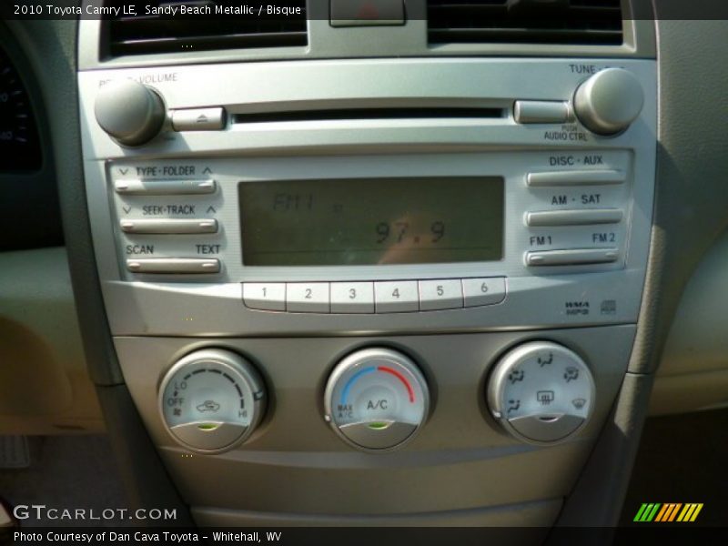 Sandy Beach Metallic / Bisque 2010 Toyota Camry LE