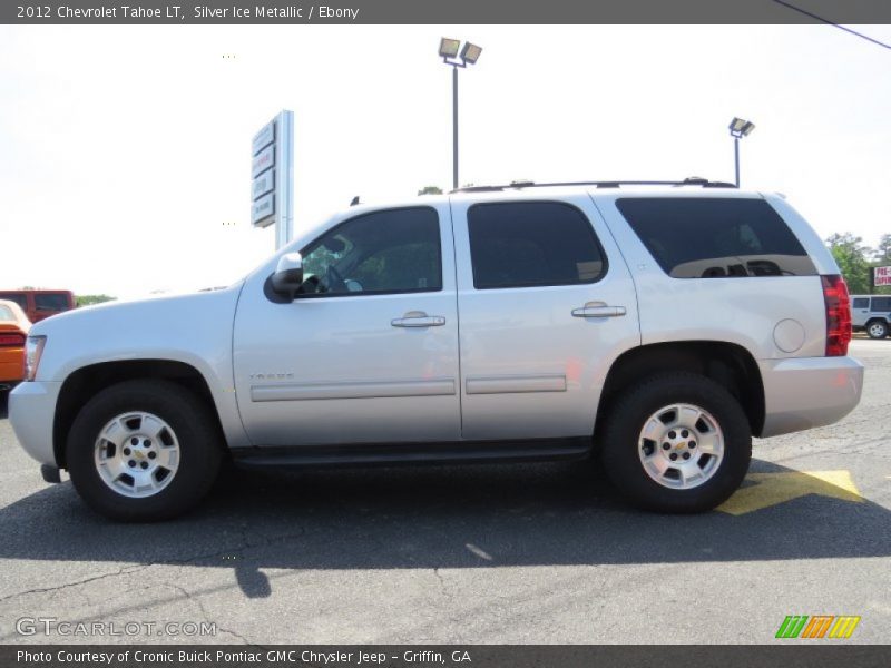 Silver Ice Metallic / Ebony 2012 Chevrolet Tahoe LT