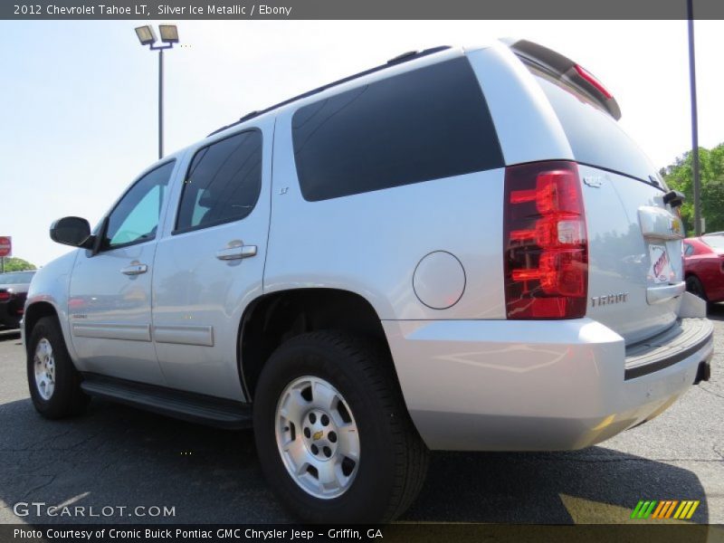 Silver Ice Metallic / Ebony 2012 Chevrolet Tahoe LT