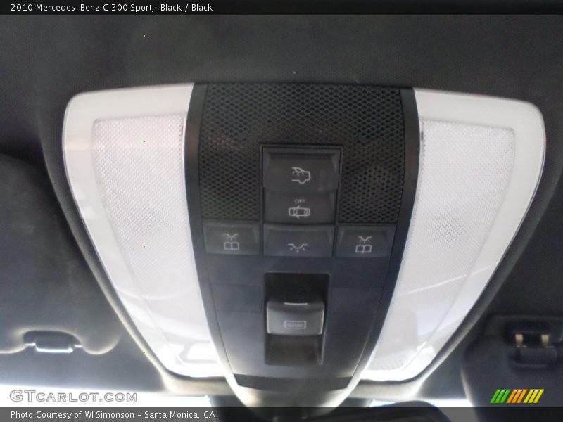 Black / Black 2010 Mercedes-Benz C 300 Sport